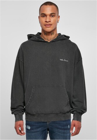 Urban Classics Sweatshirt in Black: front