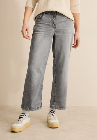 CECIL Loose fit Jeans in Grey: front