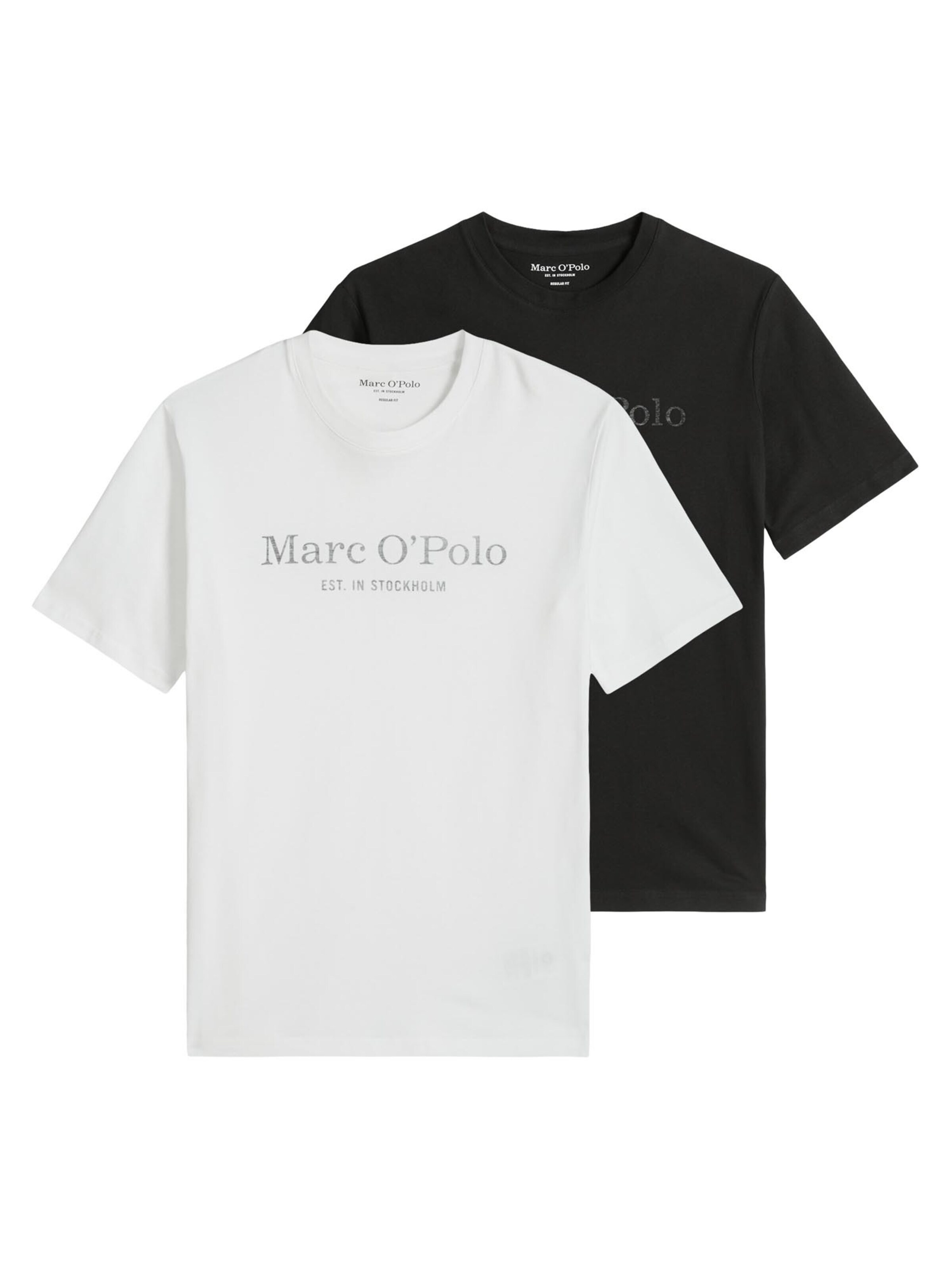 Marc O'Polo Shirt 'Kjer' in Black: front