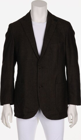 AIGNER Suit Jacket in M-L in Brown: front