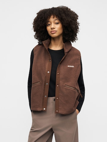 Gilet sportivo 'Helvetia™' di COLUMBIA in marrone