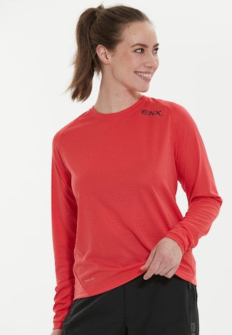 ENDURANCE Functioneel shirt 'Jannie' in Rood: voorkant