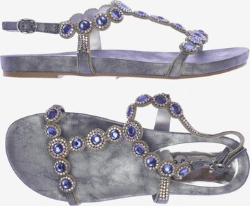 Alma En Pena Sandals & High-Heeled Sandals in 37 in Blue: front