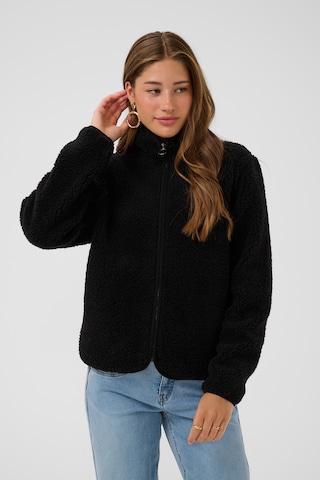 Love Copenhagen Bluza polarowa 'LCViggi' w kolorze czarny: przód