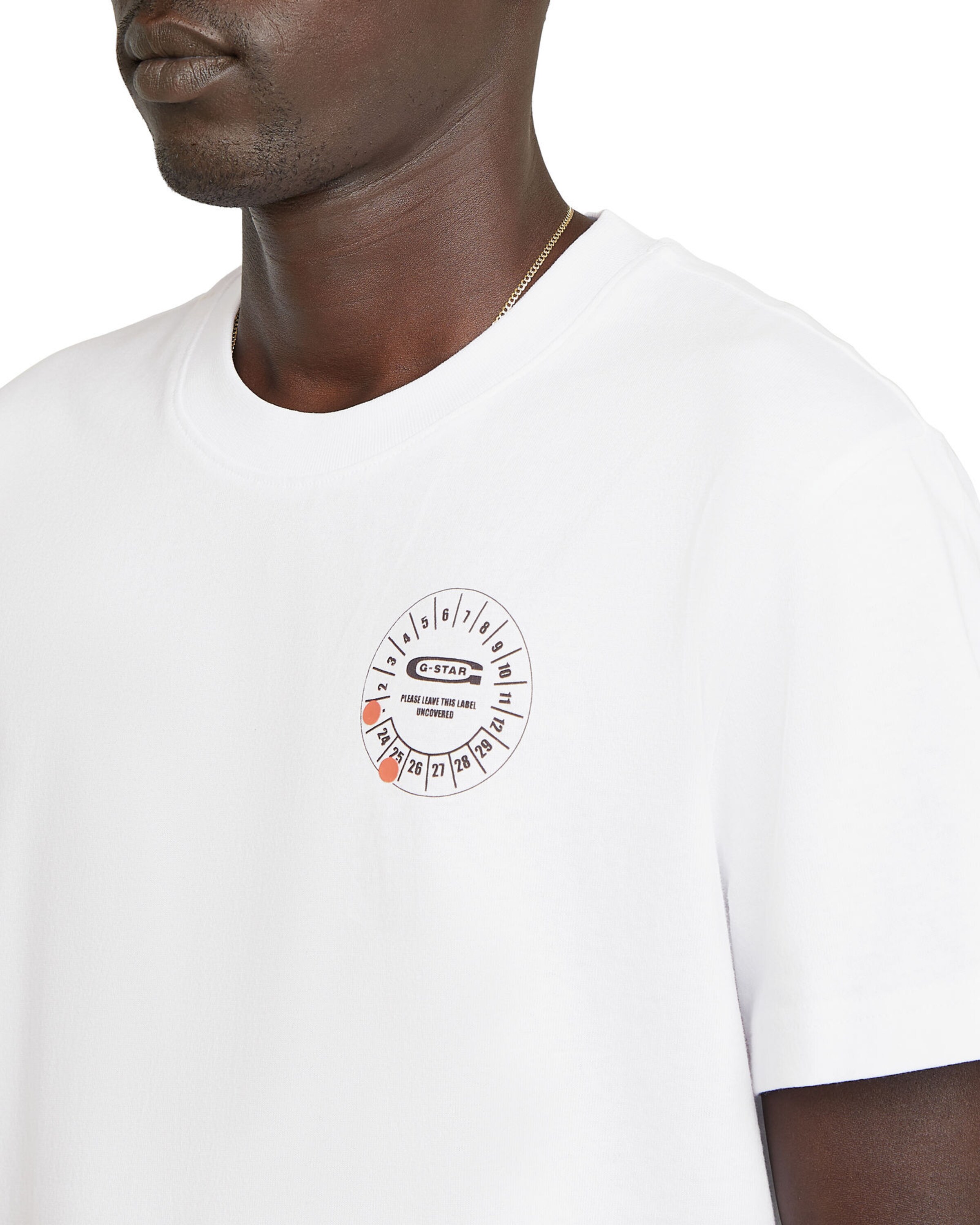 G-STAR Shirt 'Gauge' in White