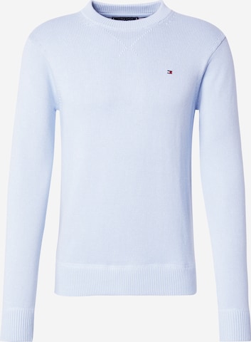 TOMMY HILFIGER Sveter - Modrá: predná strana