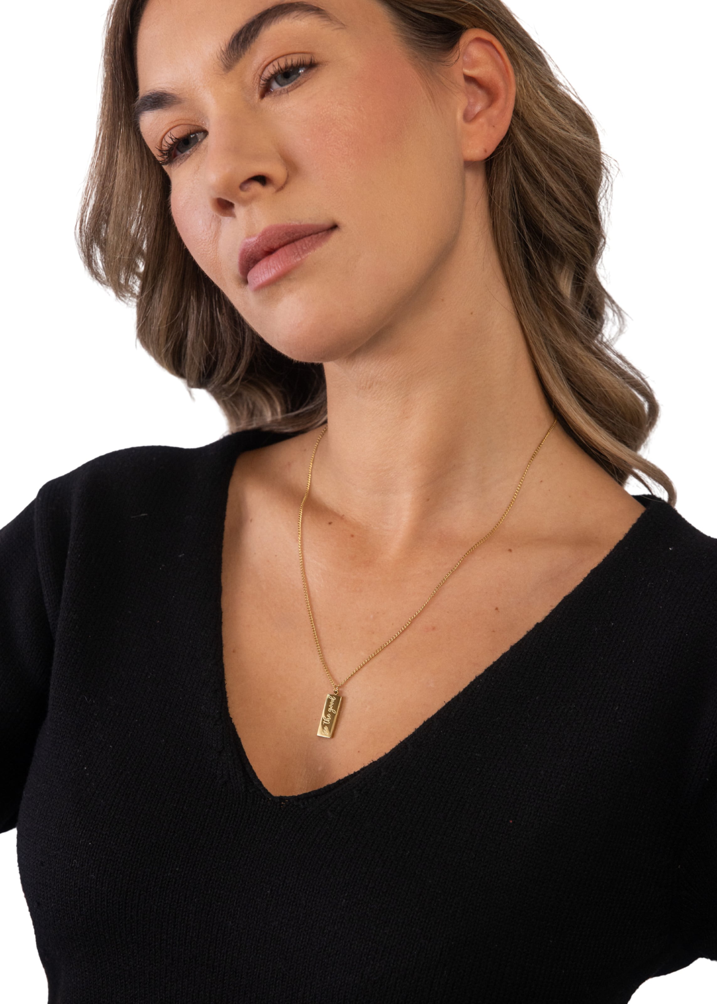 PURELEI Necklace 'See the good' in Gold