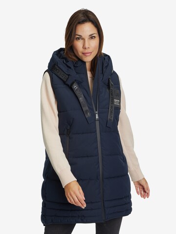 Betty Barclay Vest in Blue: front