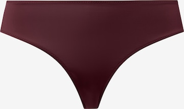 Hanro Slip 'Lilith' in Rood: voorkant