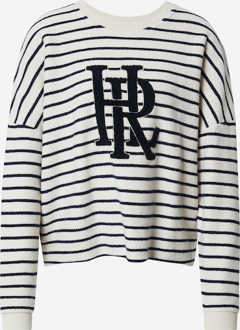 Herrlicher Sweatshirt 'Smila' in White: front