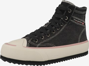 DIESEL Sneakers hoog 'Principia' in Zwart