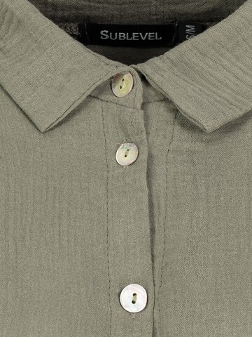 Sublevel Blouse in Groen