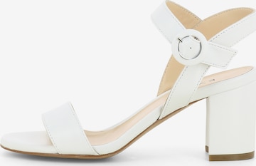 EVITA Sandalen met riem 'SAMANTA' in Wit: voorkant