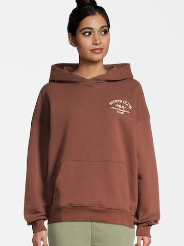 Sweat-shirt 'BITZ' FILA en marron : devant