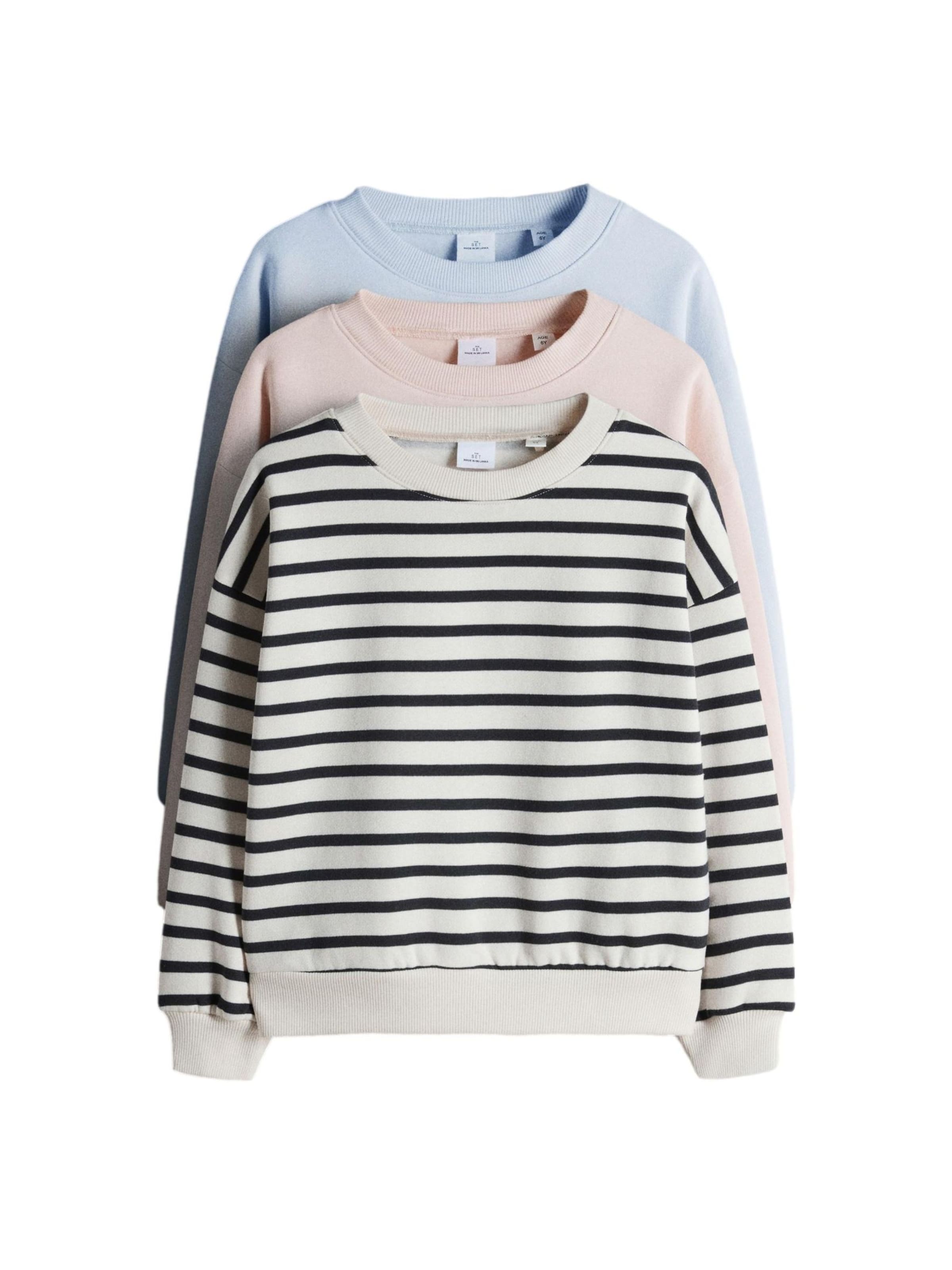Pullover di The Set in blu: frontale