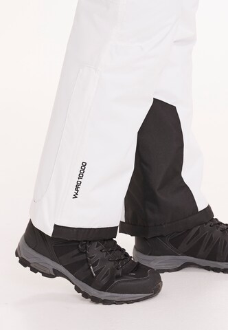 Whistler Regular Workout Pants 'Fairfax' in White