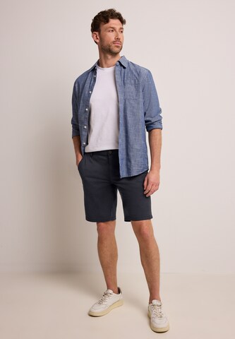 Street One MEN Regular Chino Pants in Blue
