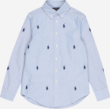 Polo Ralph Lauren Regular fit Button up shirt in Blue: front