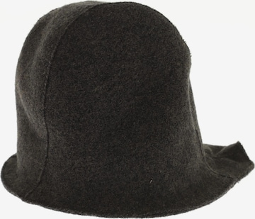 OSKA Hat & Cap in One size in Brown: front