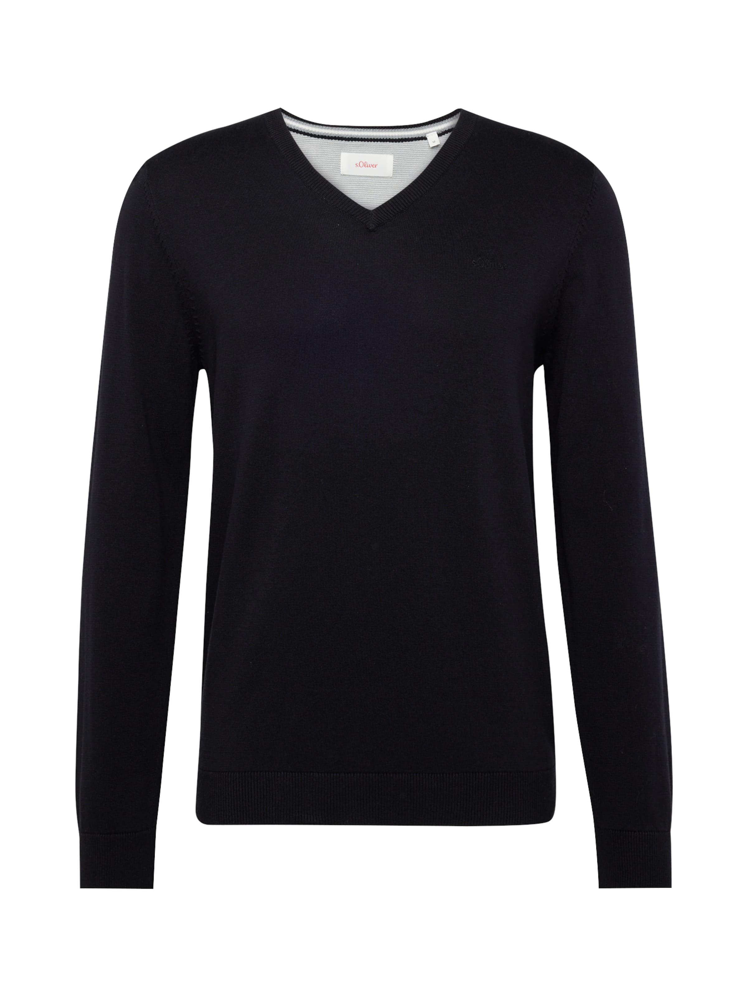 s.Oliver Trui in Zwart: voorkant
