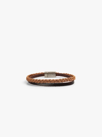 Bracelet 'Oslo' Scalpers en marron