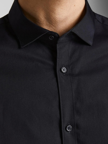 JACK & JONES Slim Fit Skjorte '12201905' i sort