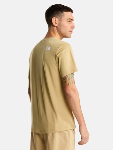 THE NORTH FACE - Camiseta funcional en beige