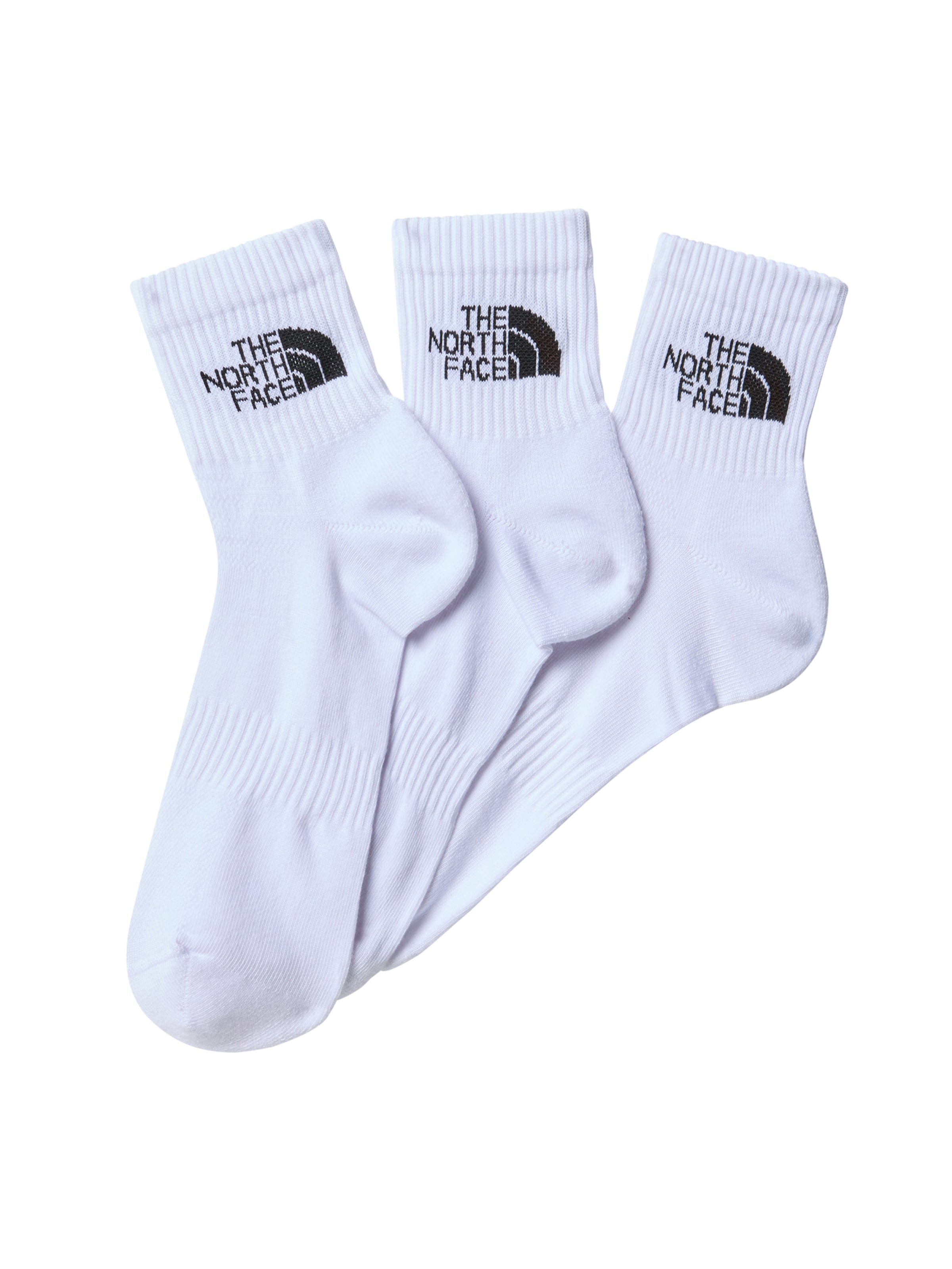 THE NORTH FACE Αθλητικές κάλτσες σε λευκό: μπροστά