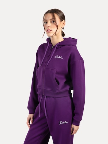 Smilodox Sweatjacke 'Enara' in Lila