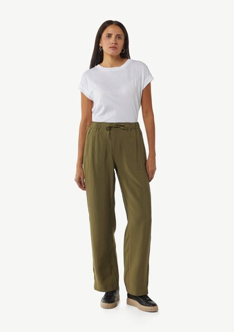 comma casual identity Wide leg Pants in Green: front
