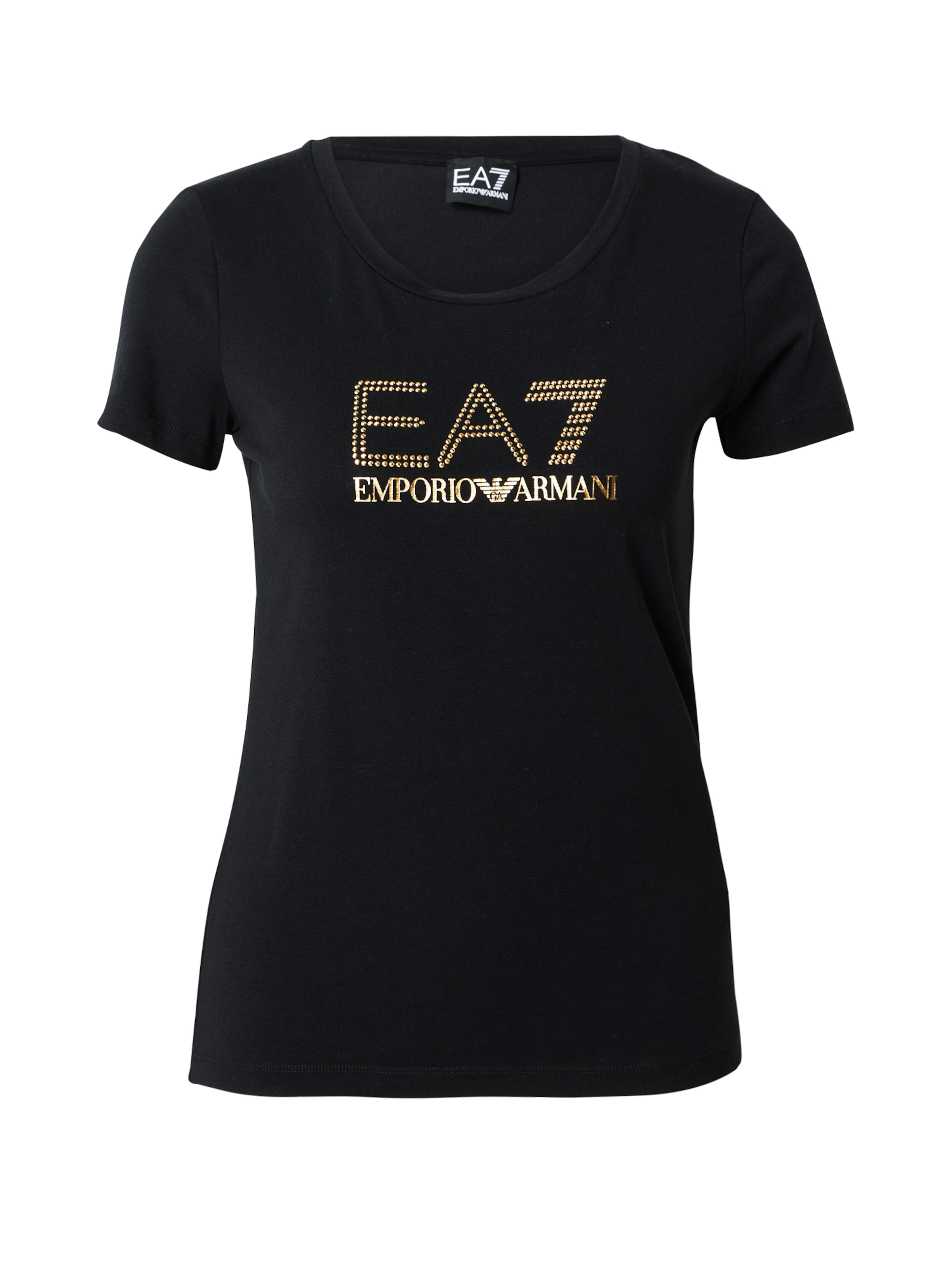 EA7 Emporio Armani Särk, värv must: eest vaates