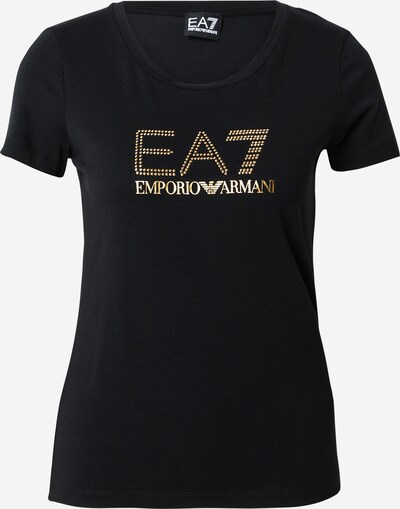 EA7 Emporio Armani Camiseta en oro / negro, Vista del producto