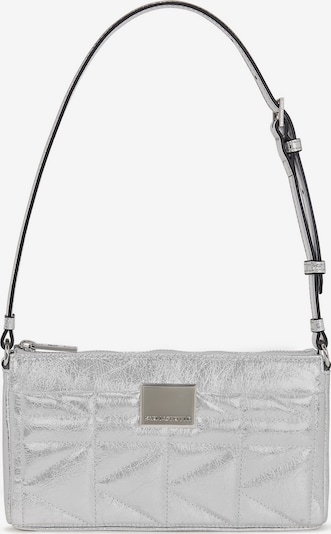 Karl Lagerfeld Olkalaukku 'Kuilt' värissä hopea, Tuotenäkymä