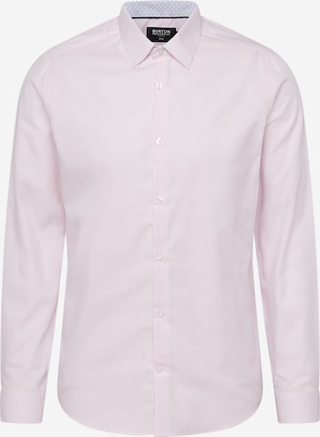 BURTON MENSWEAR LONDON Regular fit Button Up Shirt in Pink: front