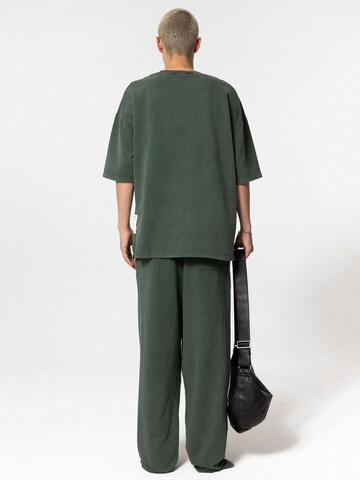 VAMOS CLO Loose fit Trousers in Green