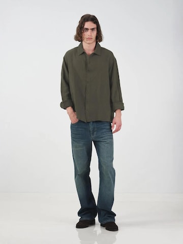 Giesto - Comfort Fit Camisa em verde