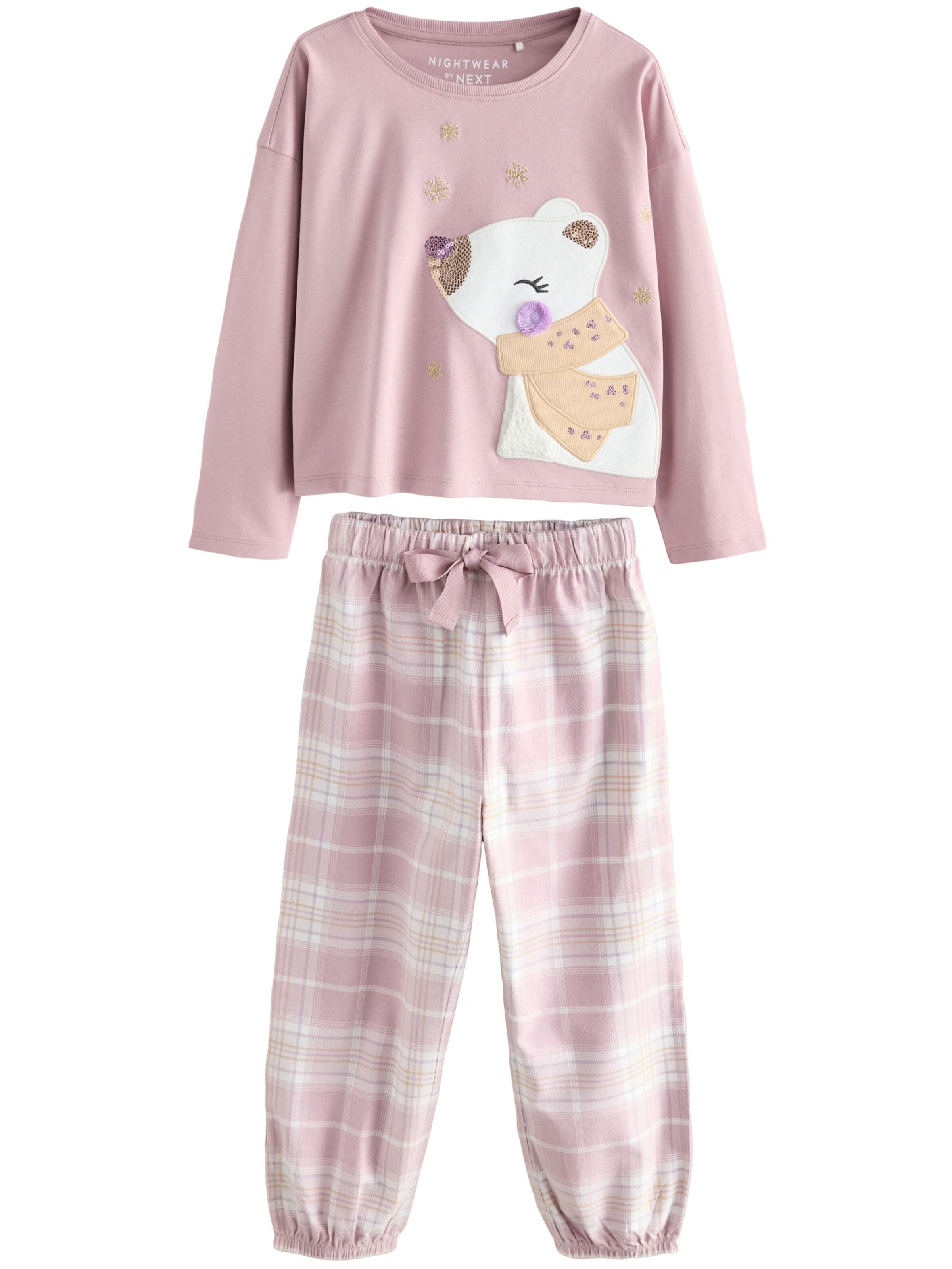 Pyjama Next en violet : devant
