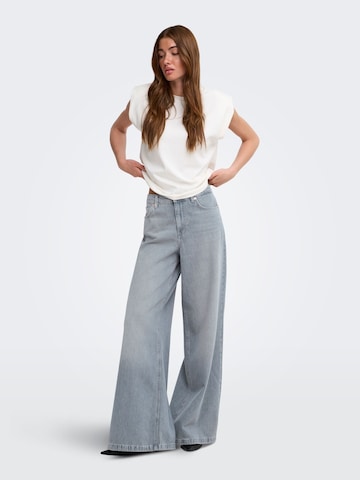Wide leg Jeans 'ONLFrancesca' di ONLY in blu