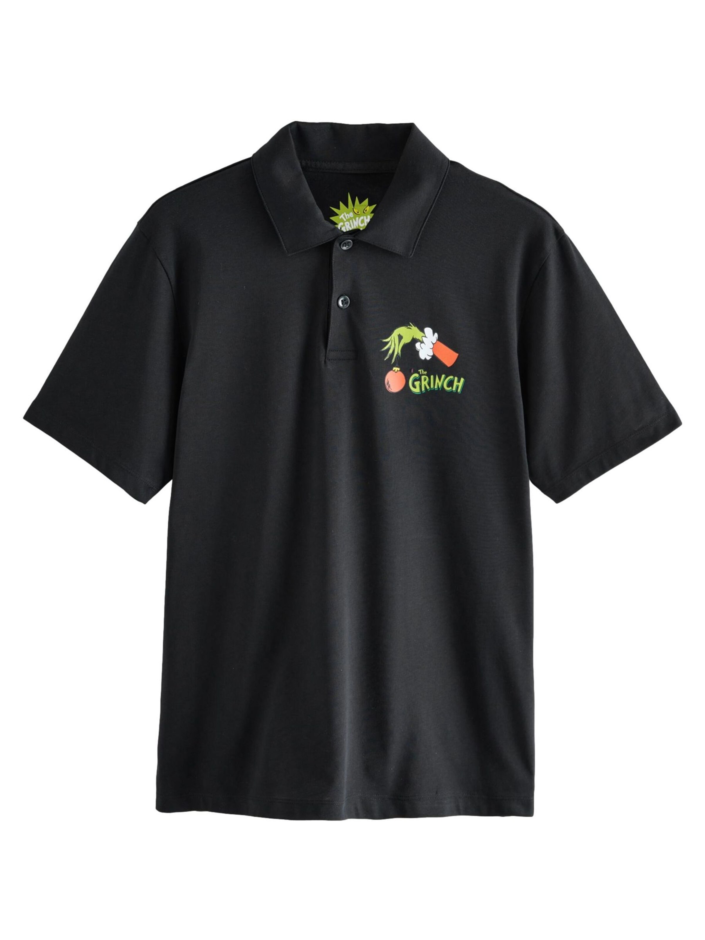 Next Μπλουζάκι 'Christmas' σε μαύρο: μπροστά