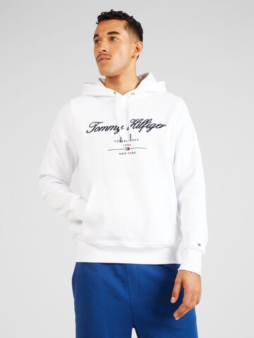 TOMMY HILFIGER Sweatshirt in Weiß: predná strana