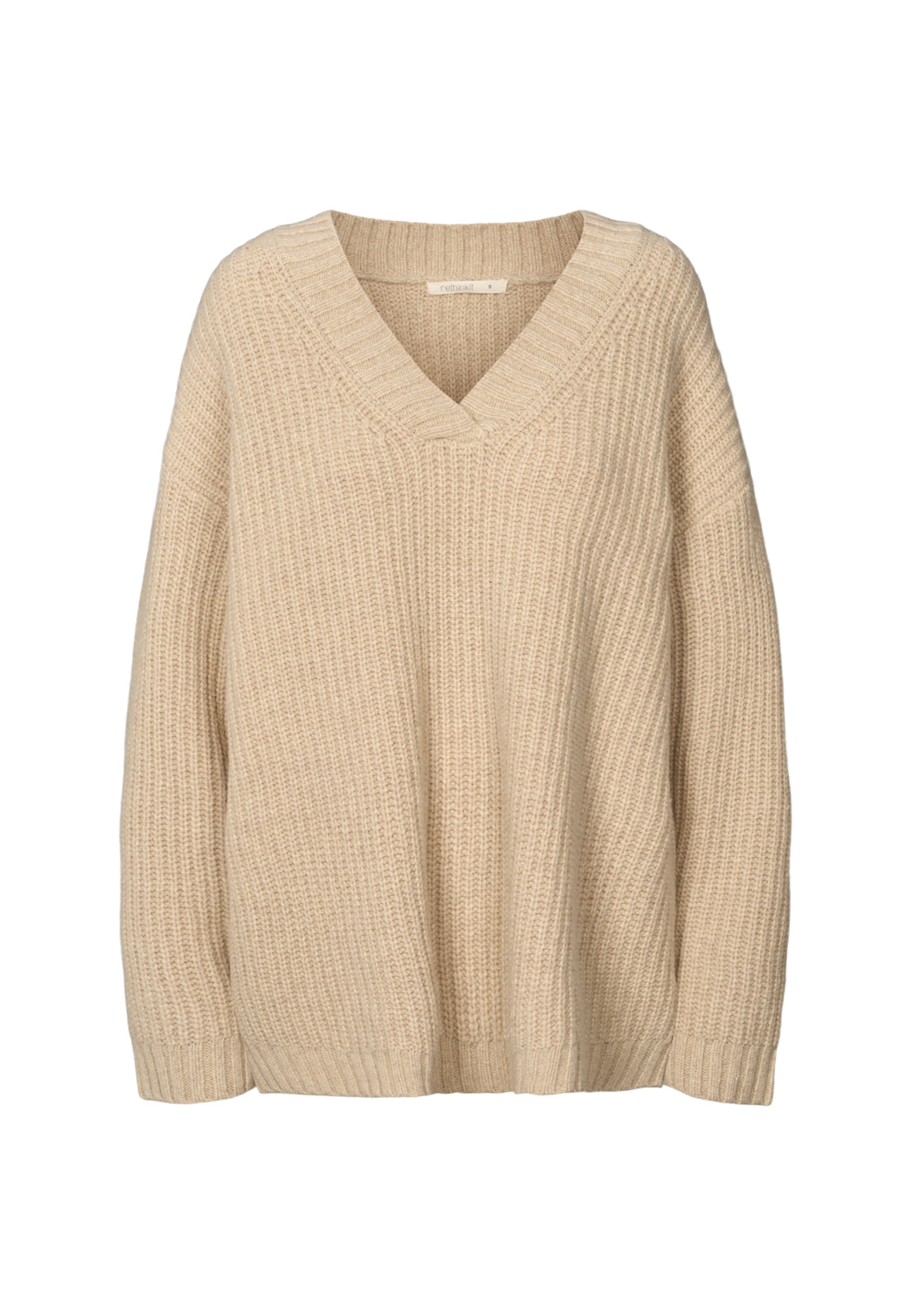 rethinkit studios Trui in Beige: voorkant
