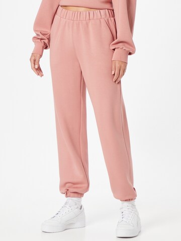 MSCH COPENHAGEN Zúžený Kalhoty 'Ima' – pink: přední strana