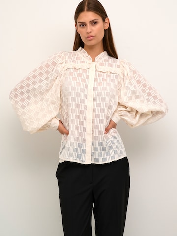 Camicia da donna 'Magga' di KAREN BY SIMONSEN in bianco: frontale