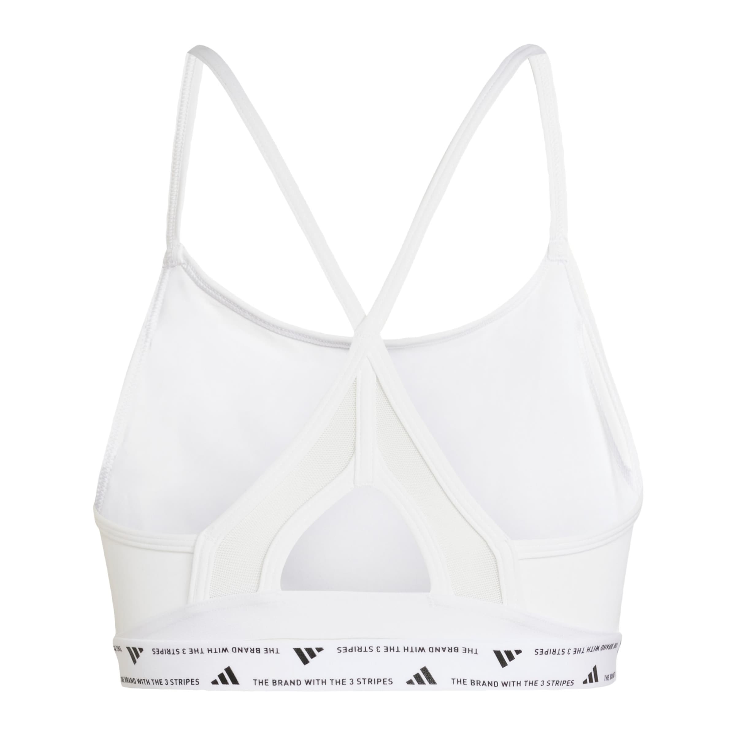Bustier Soutien-gorge de sport 'Aeroreact' ADIDAS PERFORMANCE en blanc