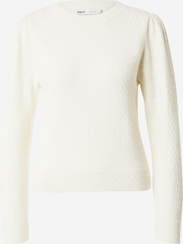 ONLY Pullover 'ONLKATIA' in Grau: Vorderseite