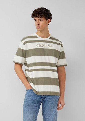 s.Oliver Shirt in Wit: voorkant