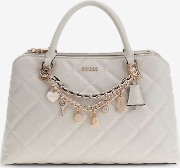 Poșete 'Libby' de la GUESS pe alb: față