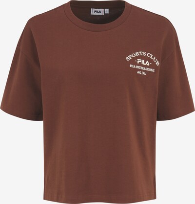FILA T-shirt 'BOMS' i brun / off-white, Produktvy