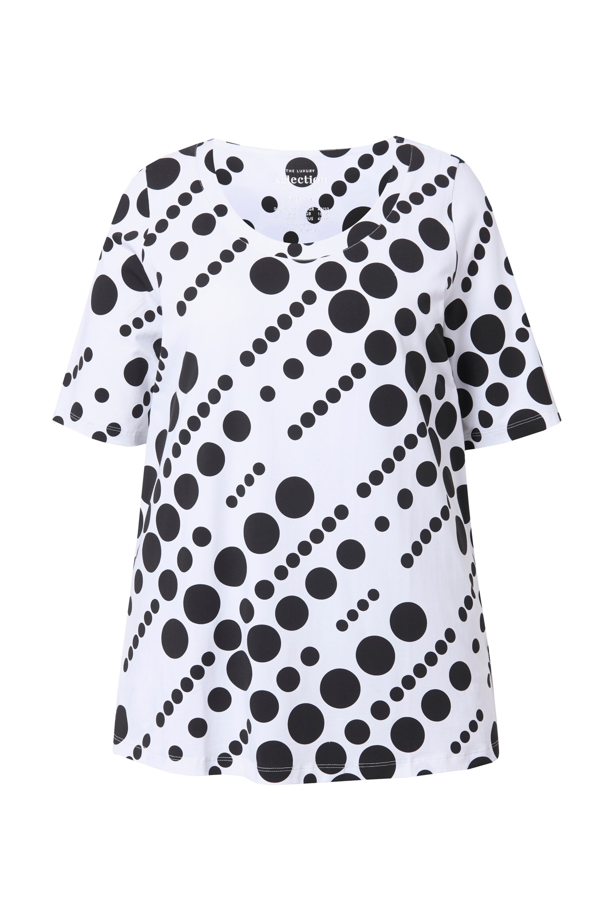 Ulla Popken Shirt in Wit: voorkant