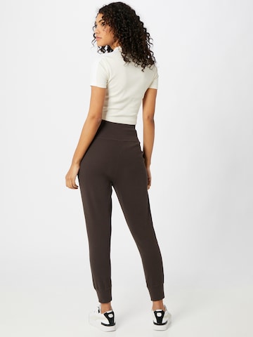 PUMA Tapered Workout Pants 'Exhale' in Brown